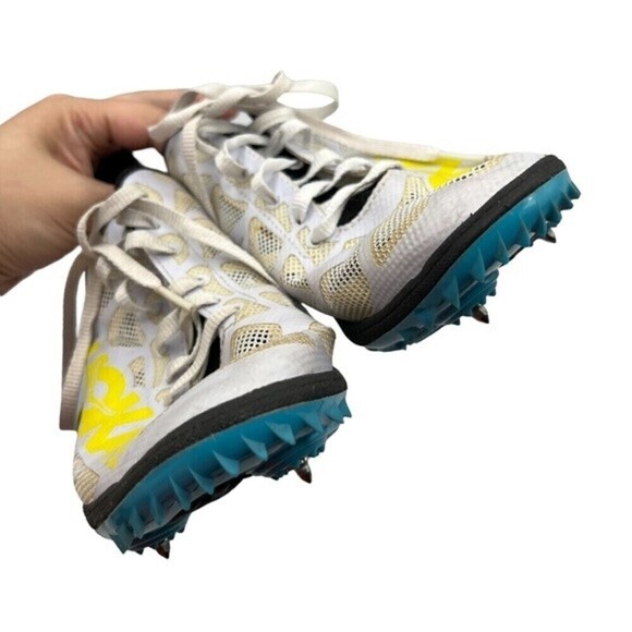 Hoka One One Rocket LD Track Spikes White Women’s Size 8 Racing Shoes - Picture 9 of 12